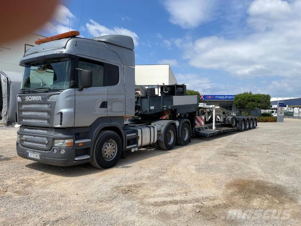 Scania R 580 Valník s navijakom