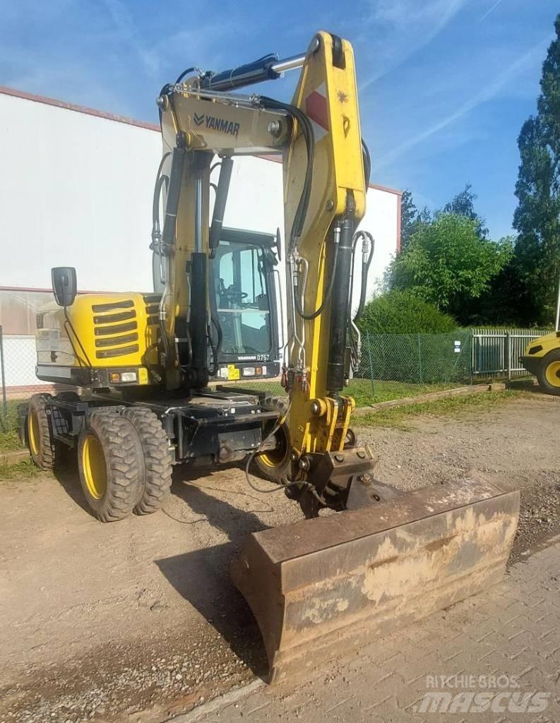 Yanmar B 110 W Kolesové rýpadlá