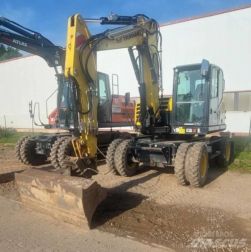 Yanmar B 110 W Kolesové rýpadlá