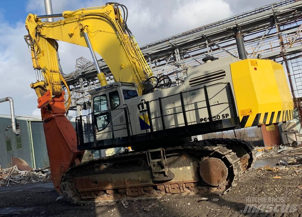 Komatsu PC1250-8SP Pásové rýpadlá