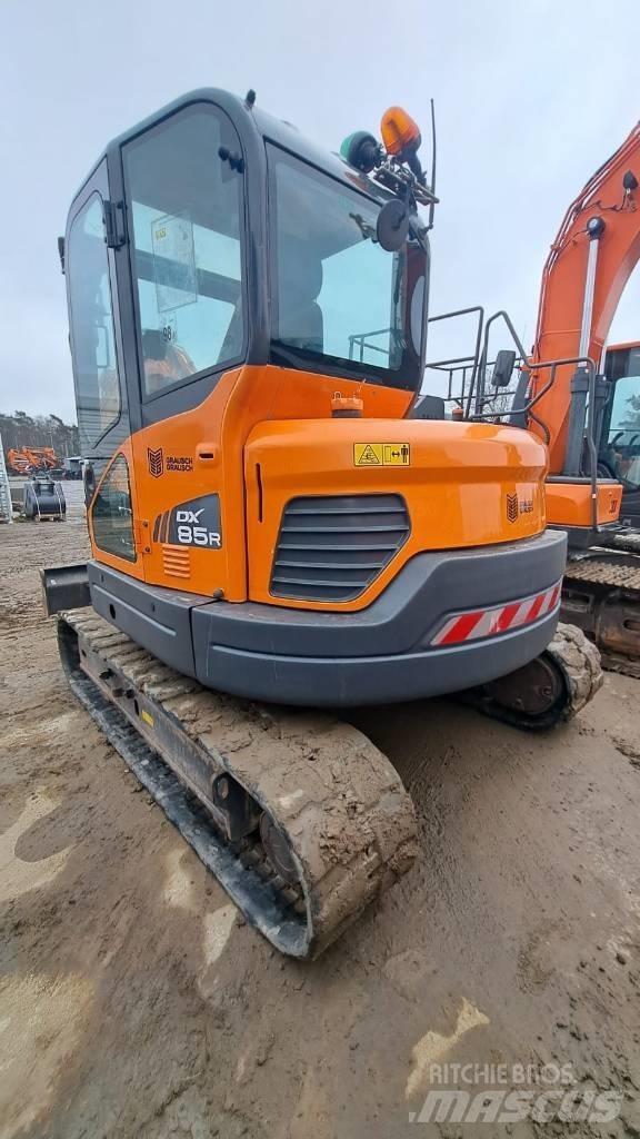 Doosan DX 85 R-3 Midi rýpadlá 7 t - 12 t