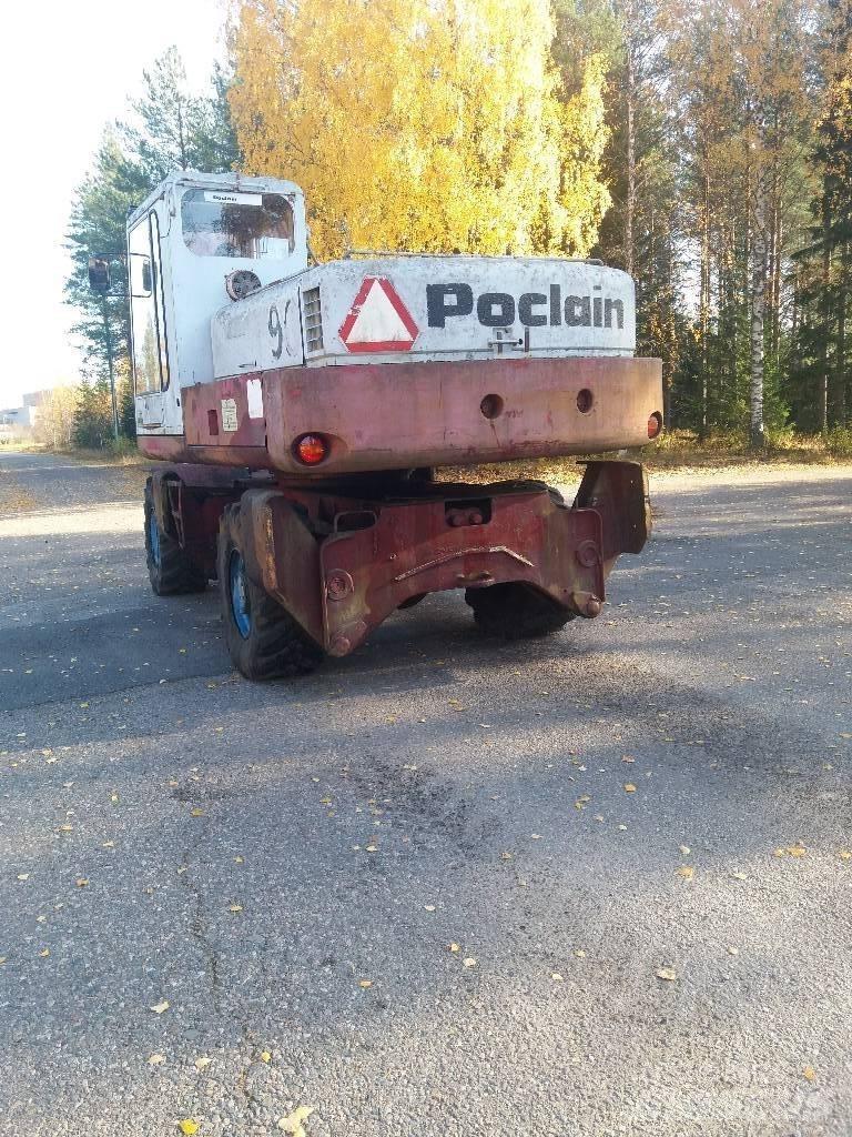 Poclain 90 P B Kolesové rýpadlá