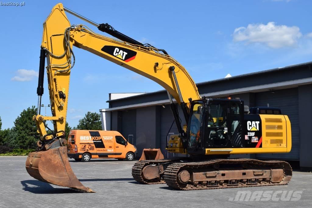 CAT 330FL Pásové rýpadlá