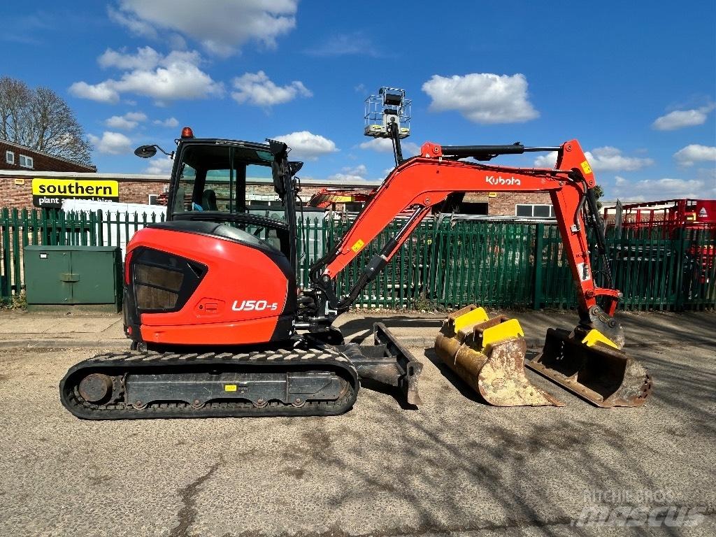 Kubota U 50 Mini rýpadlá < 7t