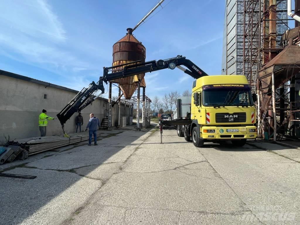 MAN F 2000 Autožeriavy, hydraulické ruky