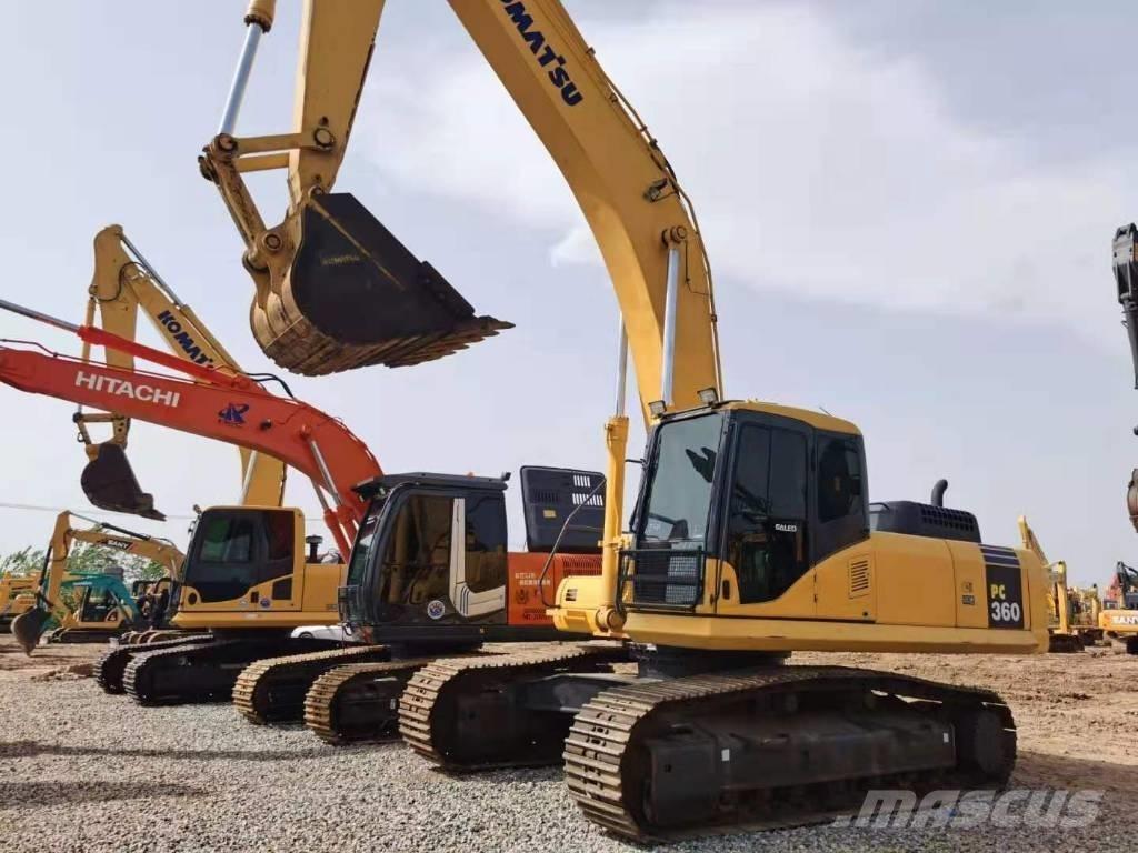 Komatsu PC360-7 Pásové rýpadlá