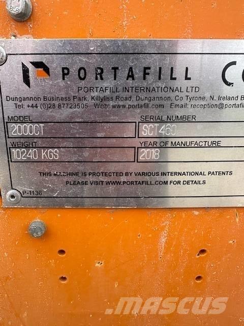 Portafill 2000CT Mobilné triediče