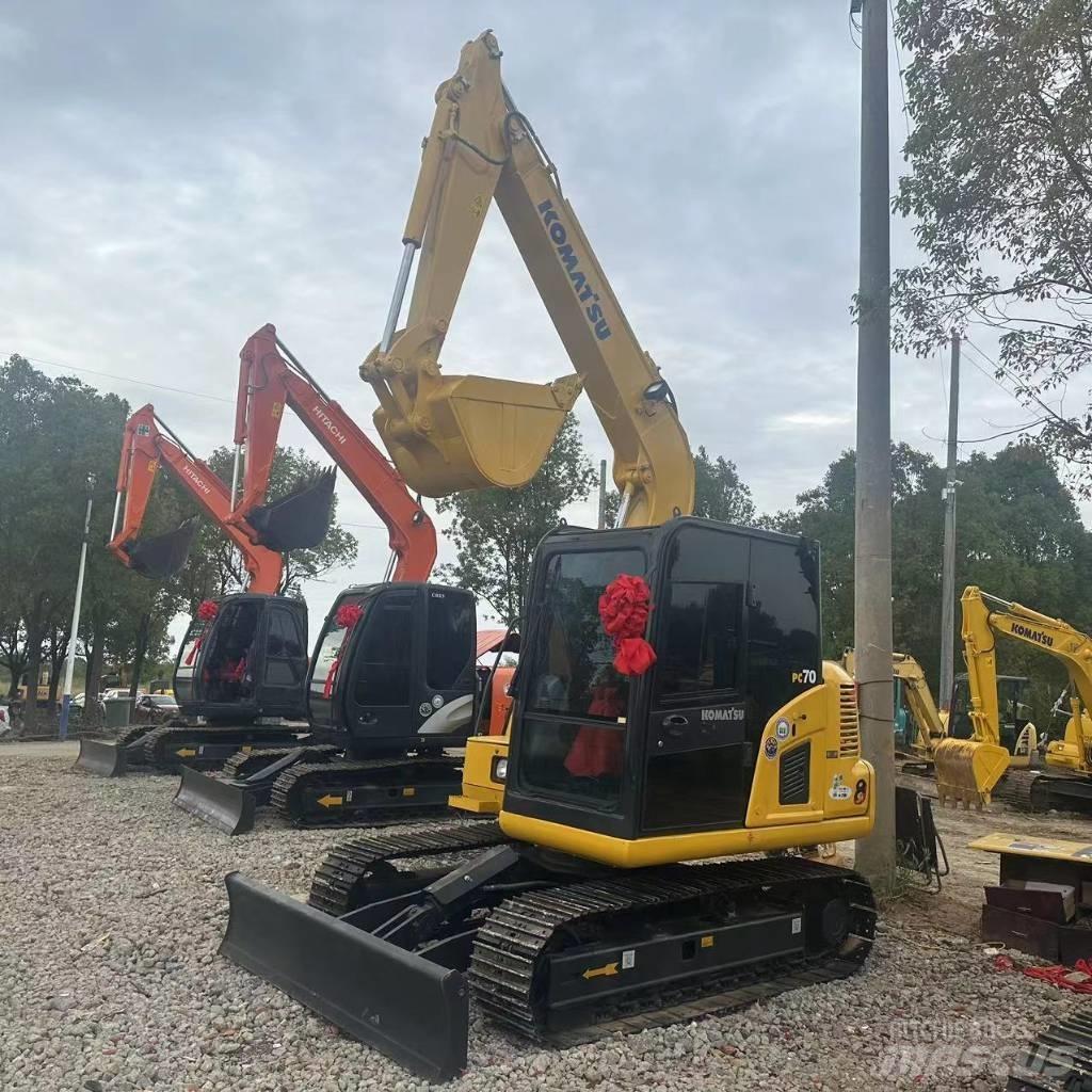 Komatsu PC 70 Mini rýpadlá < 7t