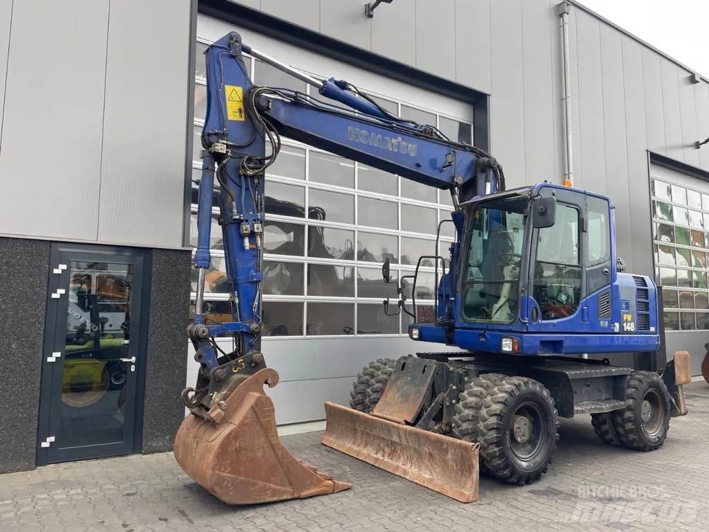 Komatsu PW148-8 Kolesové rýpadlá
