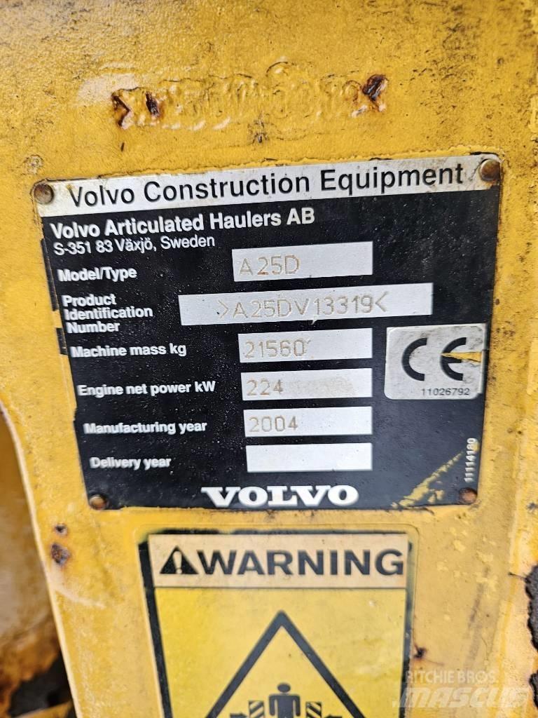 Volvo A25D / a30, a35 Kĺbové nákladné autá