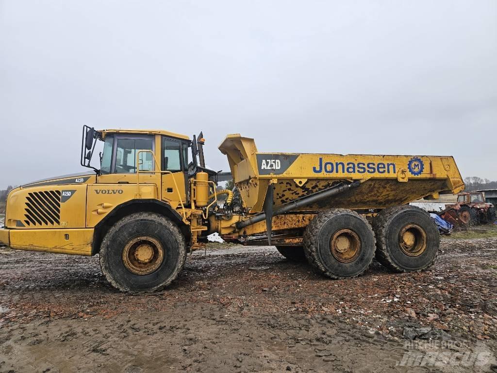 Volvo A25D / a30, a35 Kĺbové nákladné autá