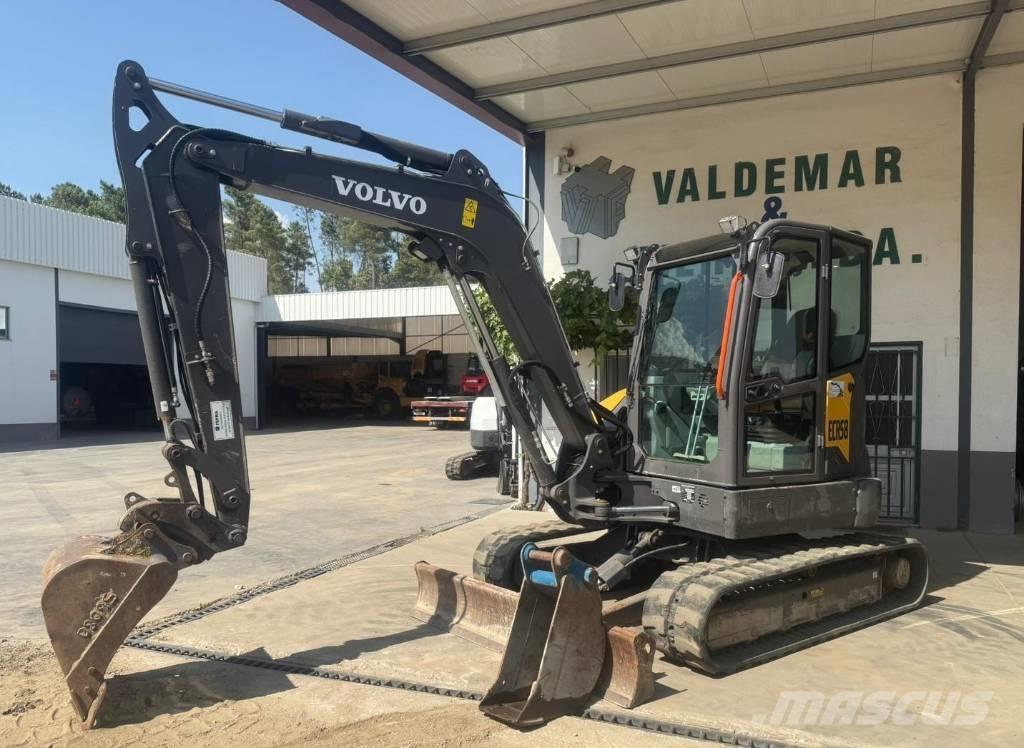 Volvo ECR 58 F Mini rýpadlá < 7t