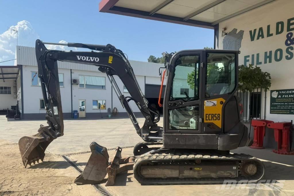 Volvo ECR 58 F Mini rýpadlá < 7t