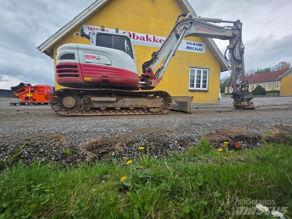 Takeuchi TB 290 Midi rýpadlá 7 t - 12 t