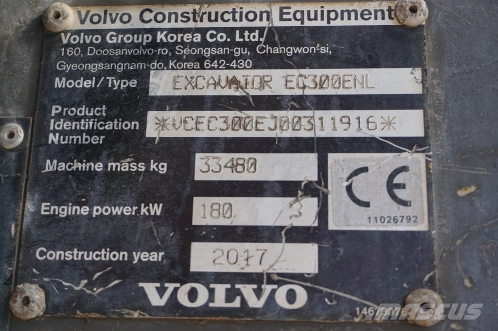 Volvo EC 300 E Pásové rýpadlá