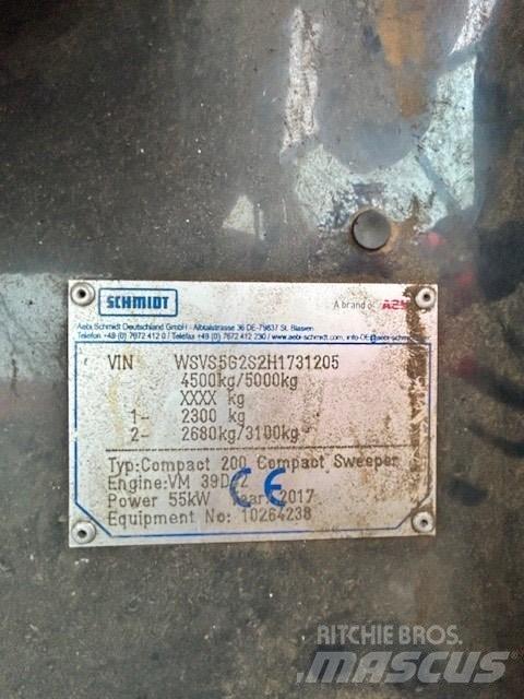 Schmidt Compact 200 Zametacie stroje