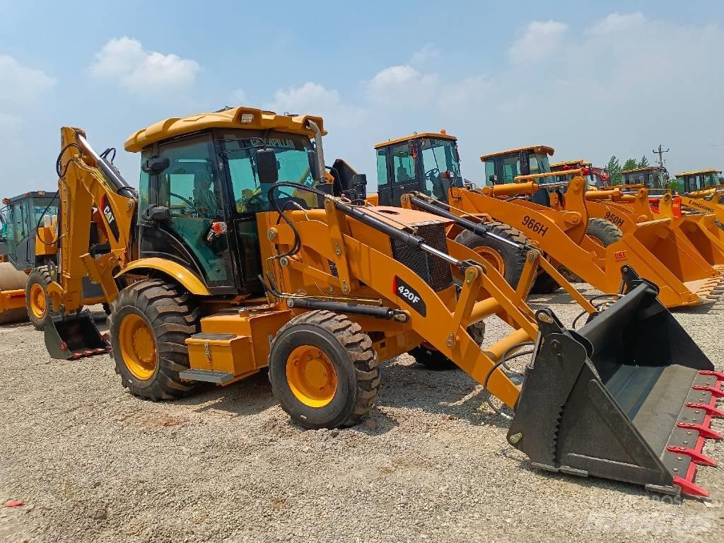 CAT CAT420F Kolesové nakladače