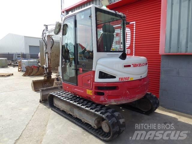 Takeuchi TB 260 Mini rýpadlá < 7t