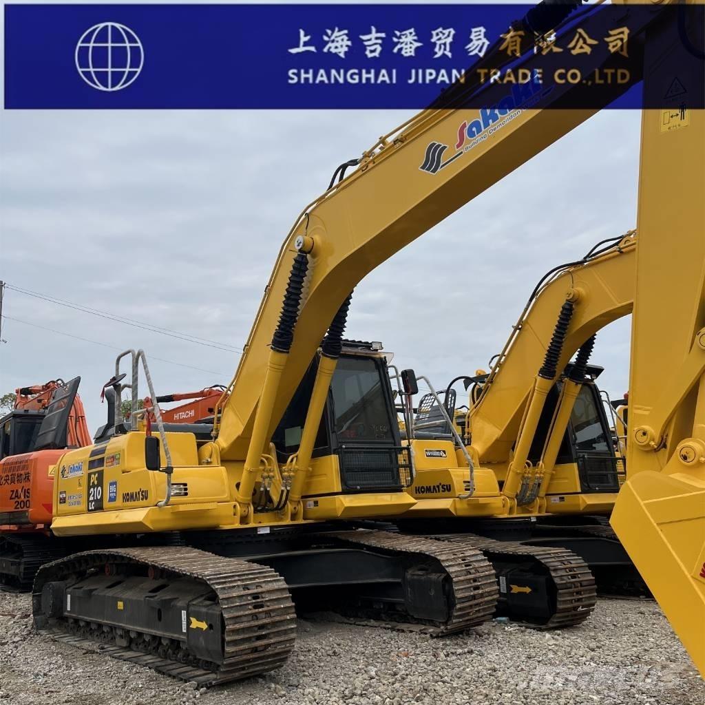 Komatsu PC 210 Pásové rýpadlá