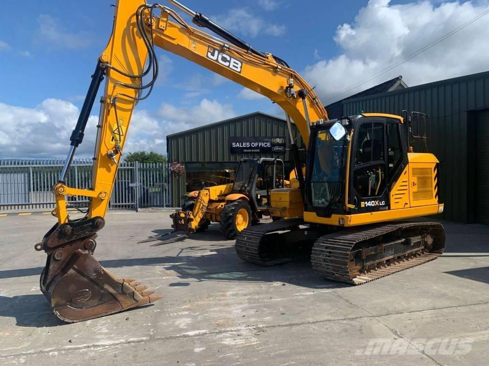 JCB 140 X LC Pásové rýpadlá