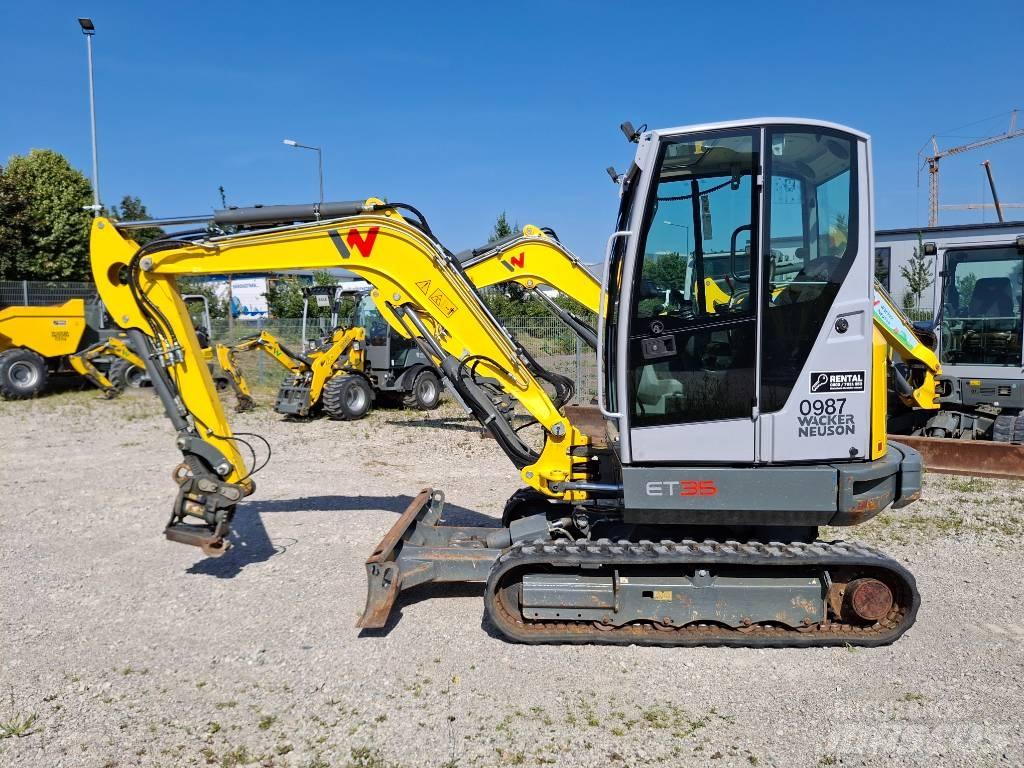 Wacker Neuson ET35 Pásové rýpadlá