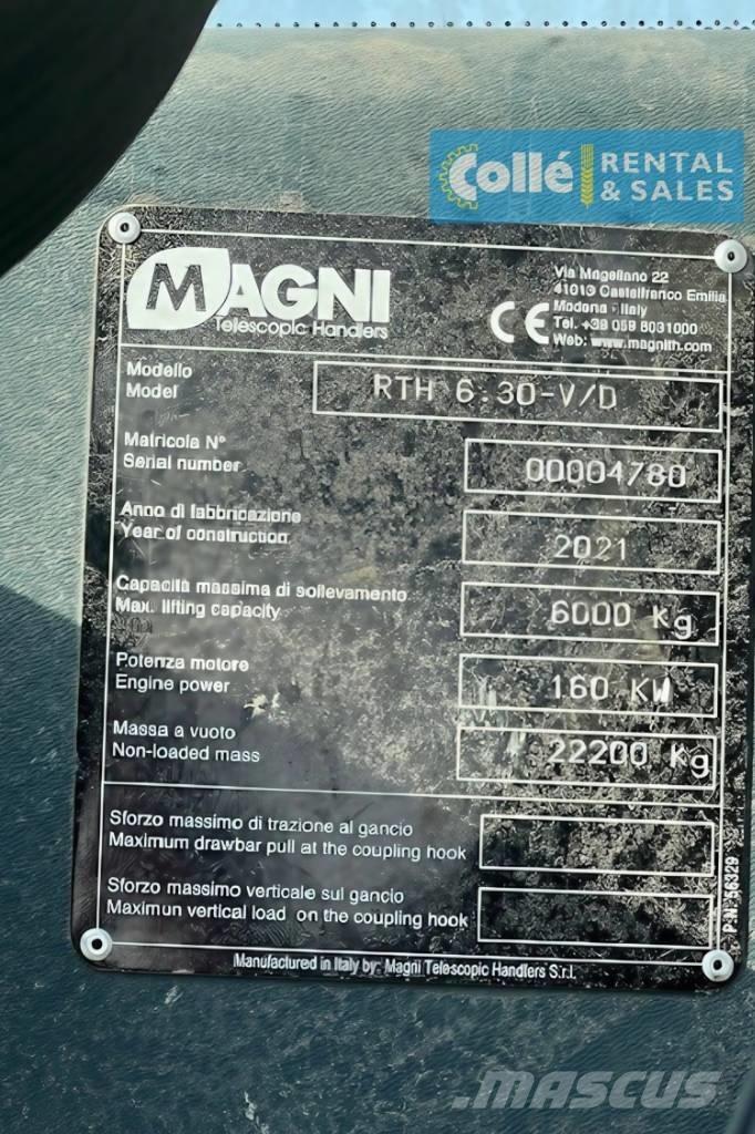 Magni RTH 6.30 | 2021 Teleskopické manipulátory