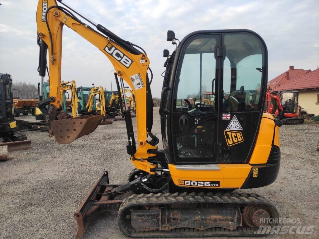 JCB 8026 CTS Mini rýpadlá < 7t