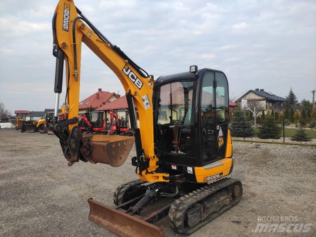 JCB 8026 CTS Mini rýpadlá < 7t