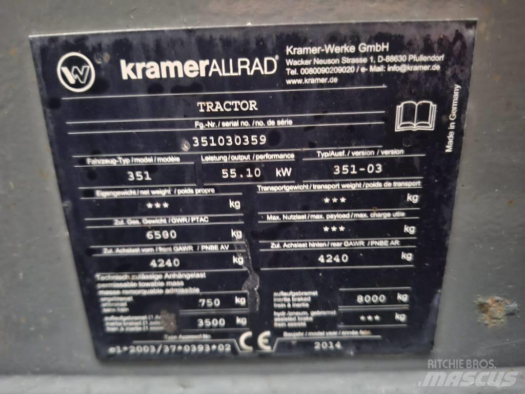 Kramer 580 Kolesové nakladače