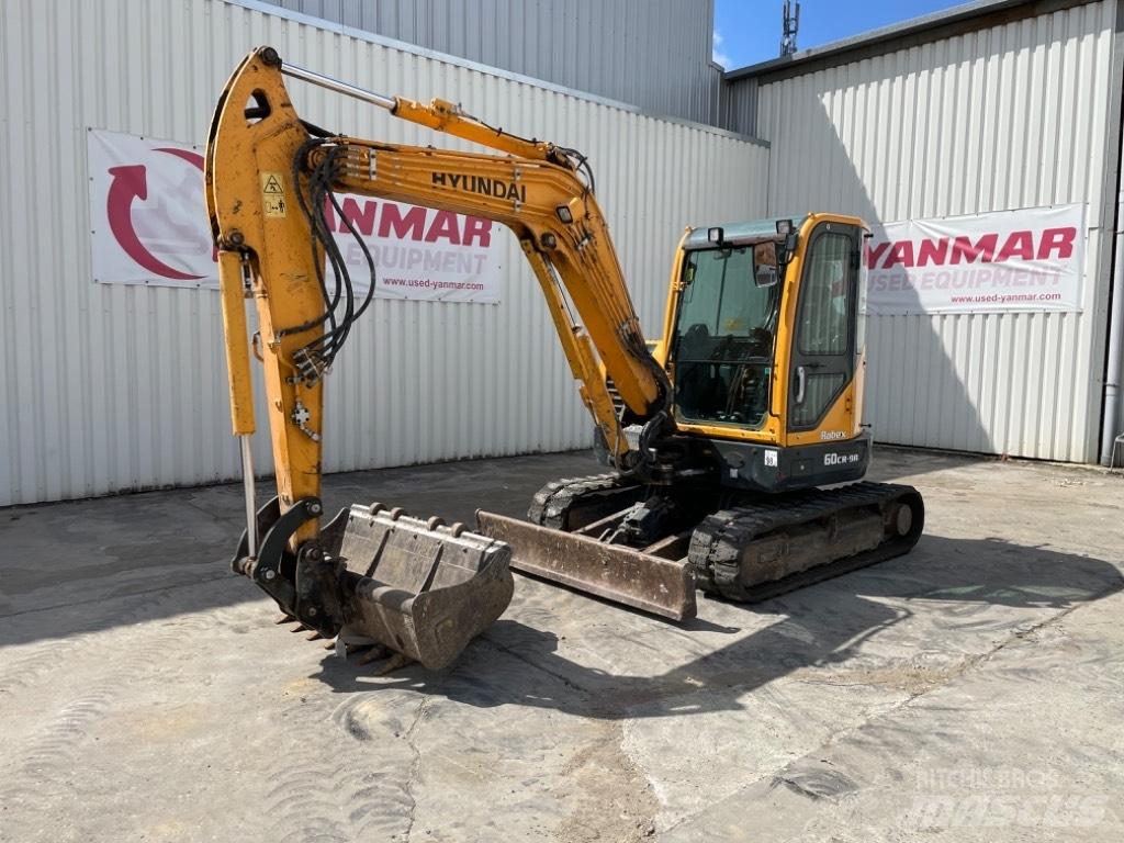 Hyundai R60 CR9A Mini rýpadlá < 7t