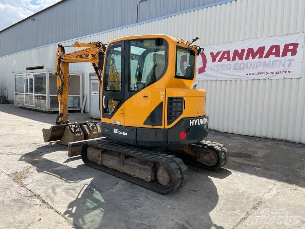 Hyundai R60 CR9A Mini rýpadlá < 7t