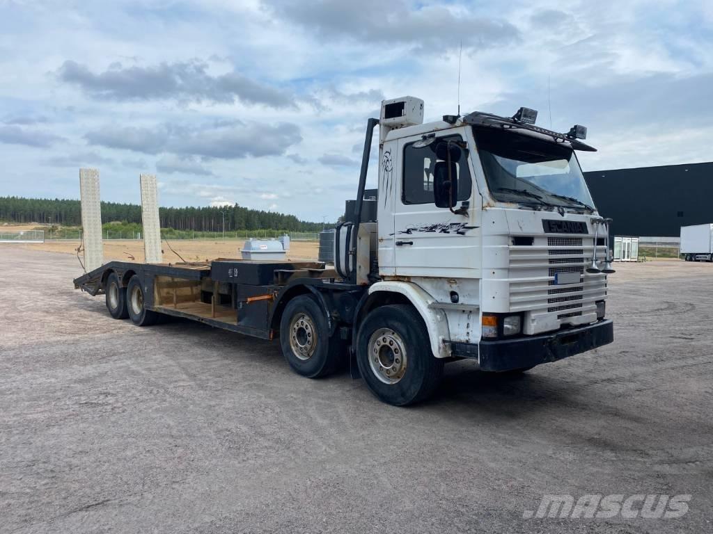 Scania R142H 8X2 Plošinové nákladné automobily/nákladné automobily so sklápacími bočnicami
