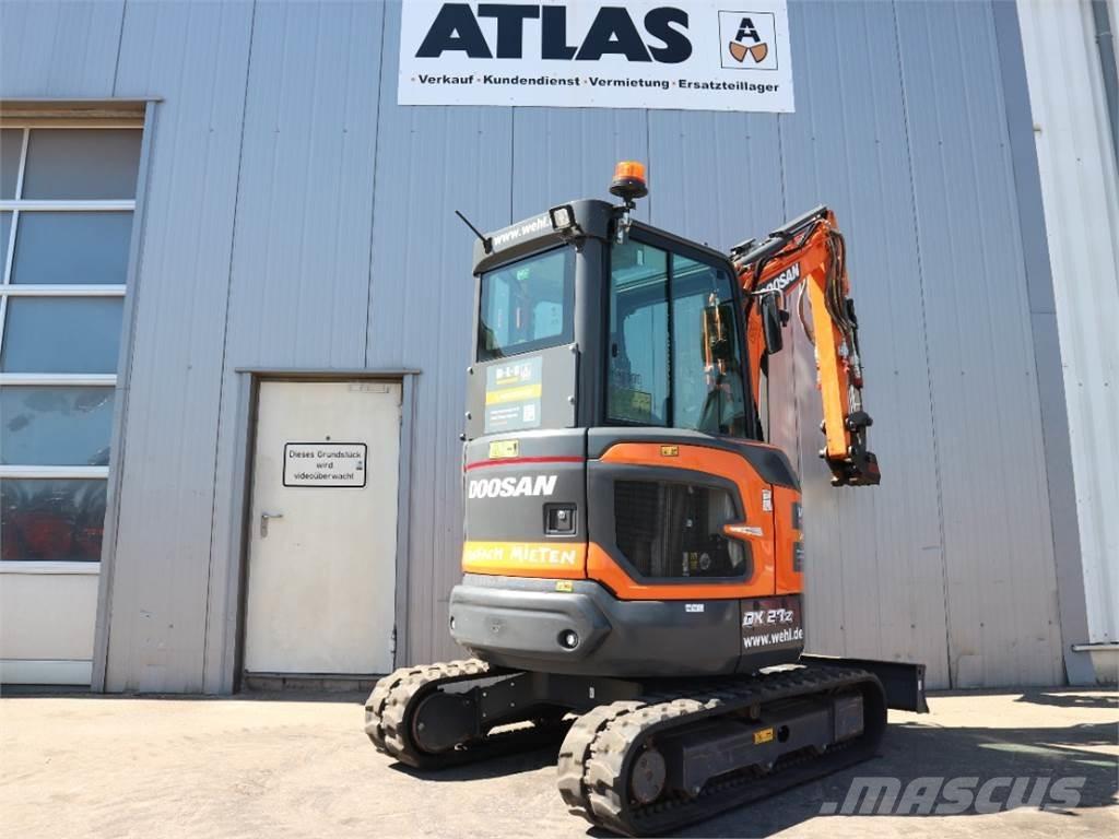 Doosan DX27Z-7 Mini rýpadlá < 7t