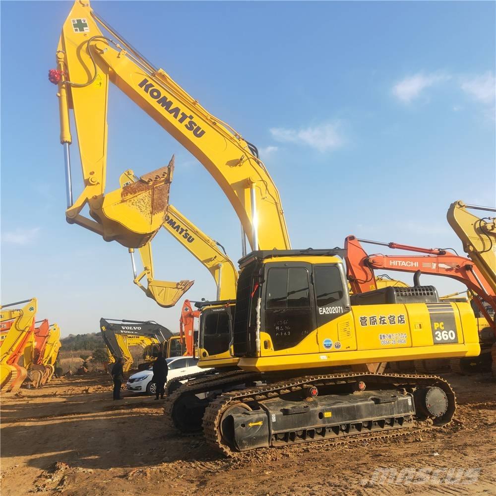 Komatsu PC 360 Pásové rýpadlá