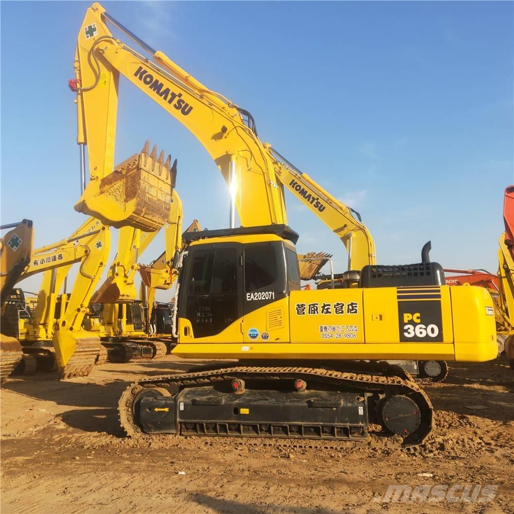 Komatsu PC 360 Pásové rýpadlá