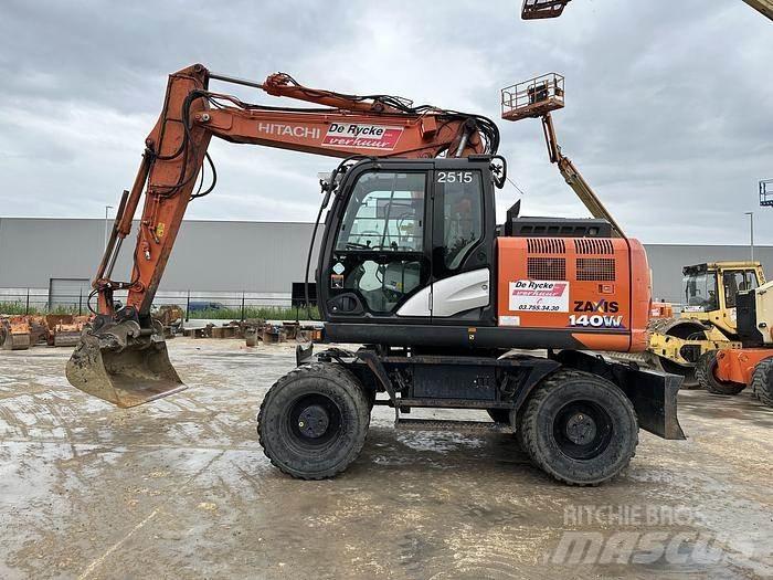 Hitachi ZX140W-6 Kolesové rýpadlá