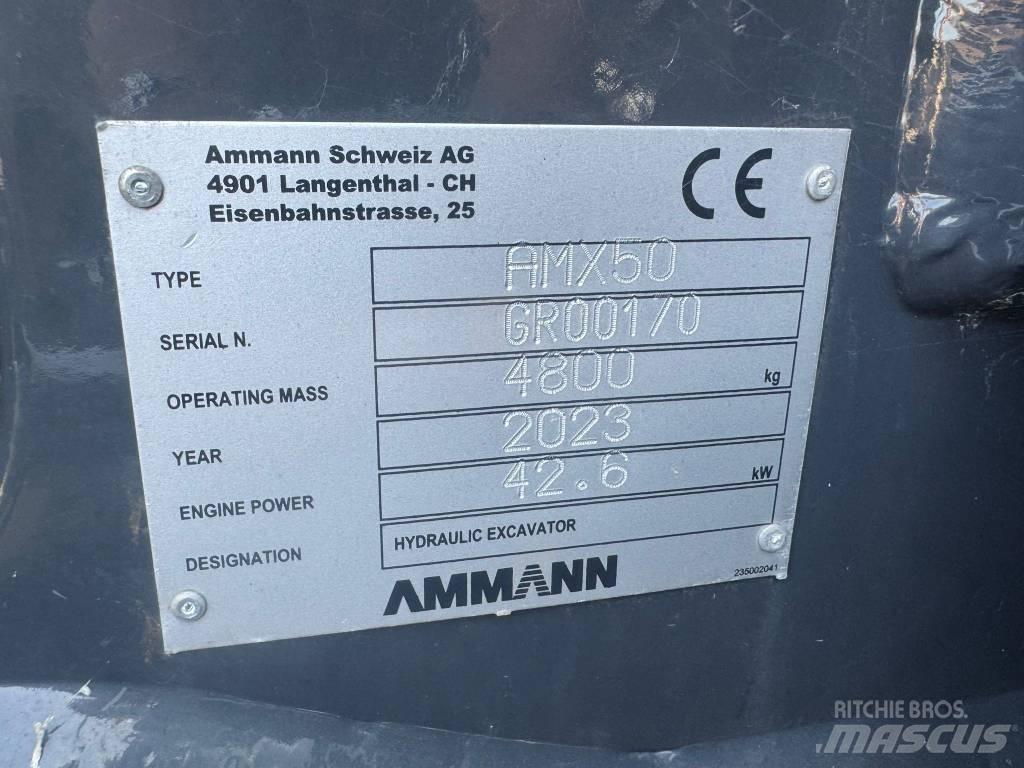 Ammann AMX 25 Mini rýpadlá < 7t