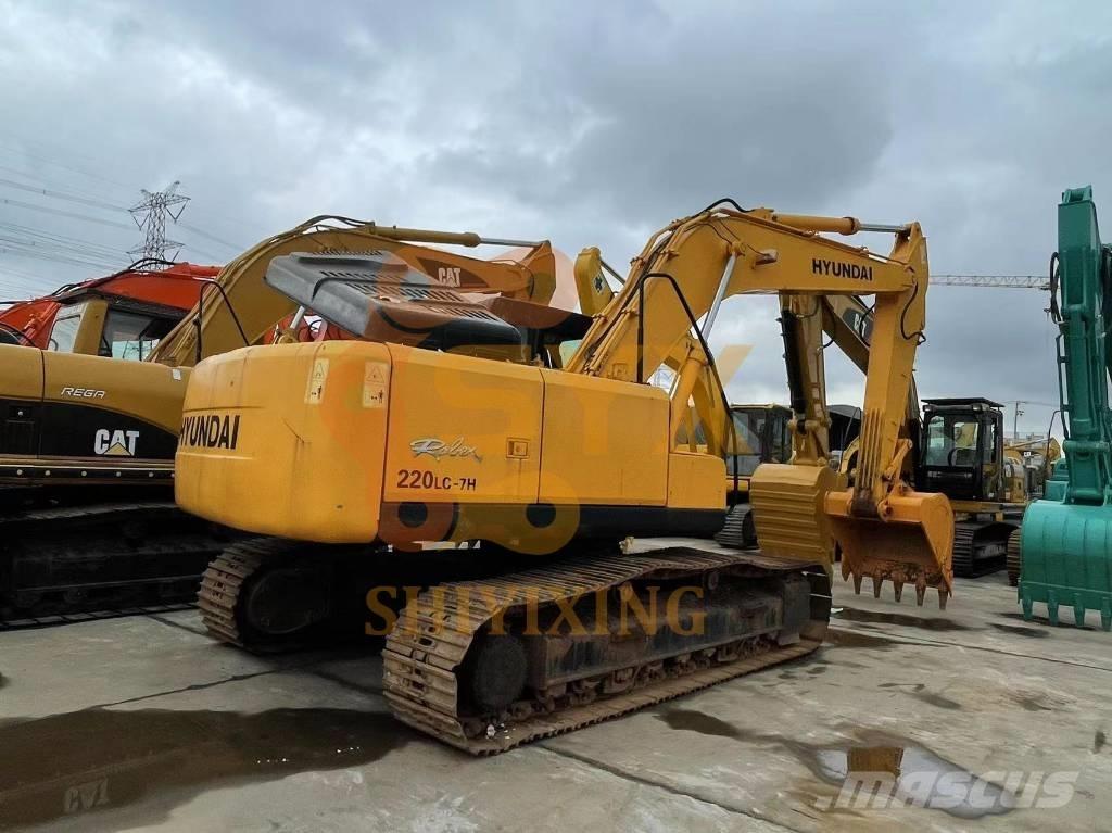 Hyundai Robex 220-7 Pásové rýpadlá