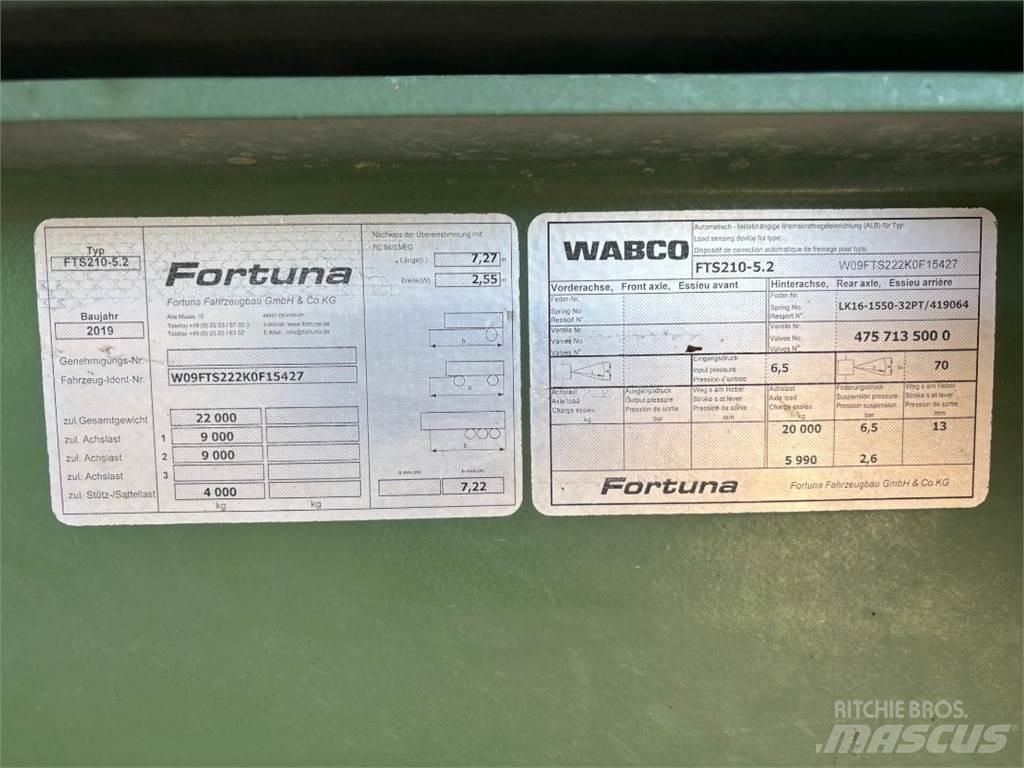 Fortuna FTS 210 Prívesy na balíky