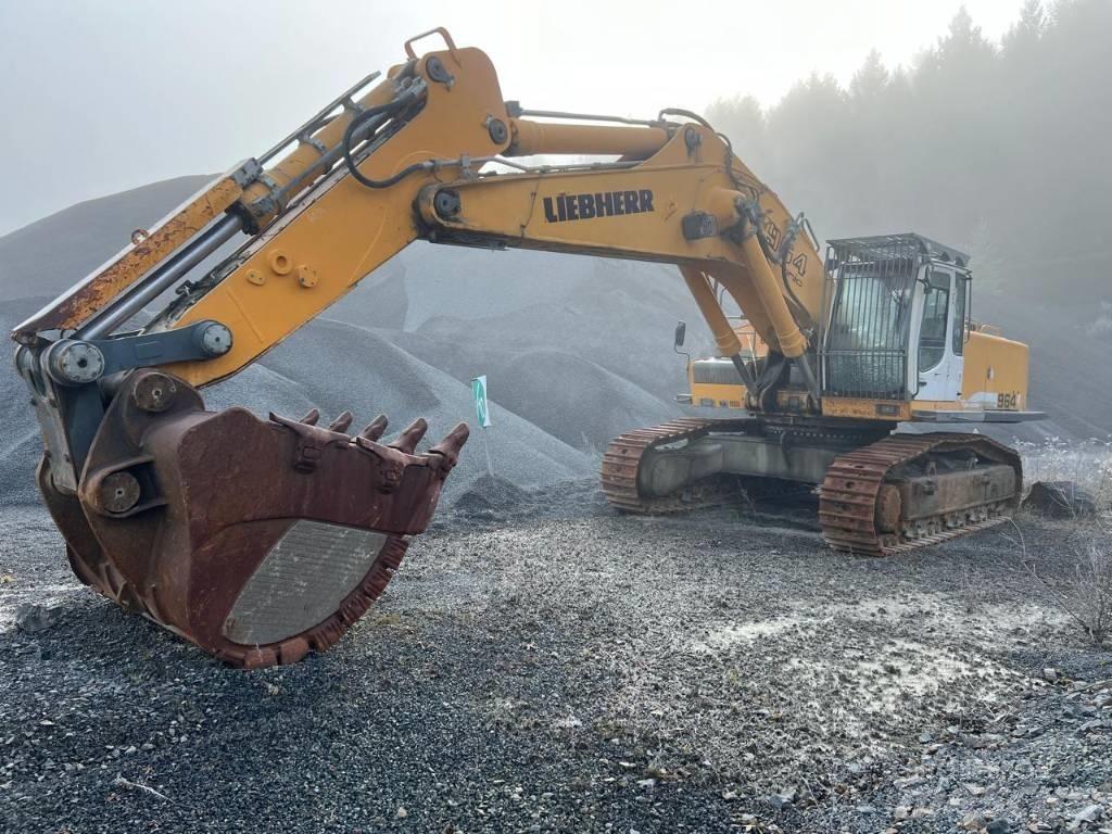 Liebherr R 964 CHD Pásové rýpadlá