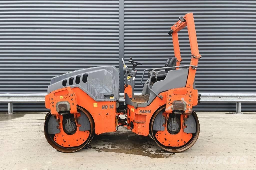 Hamm HD 14 VV Tandemové valce