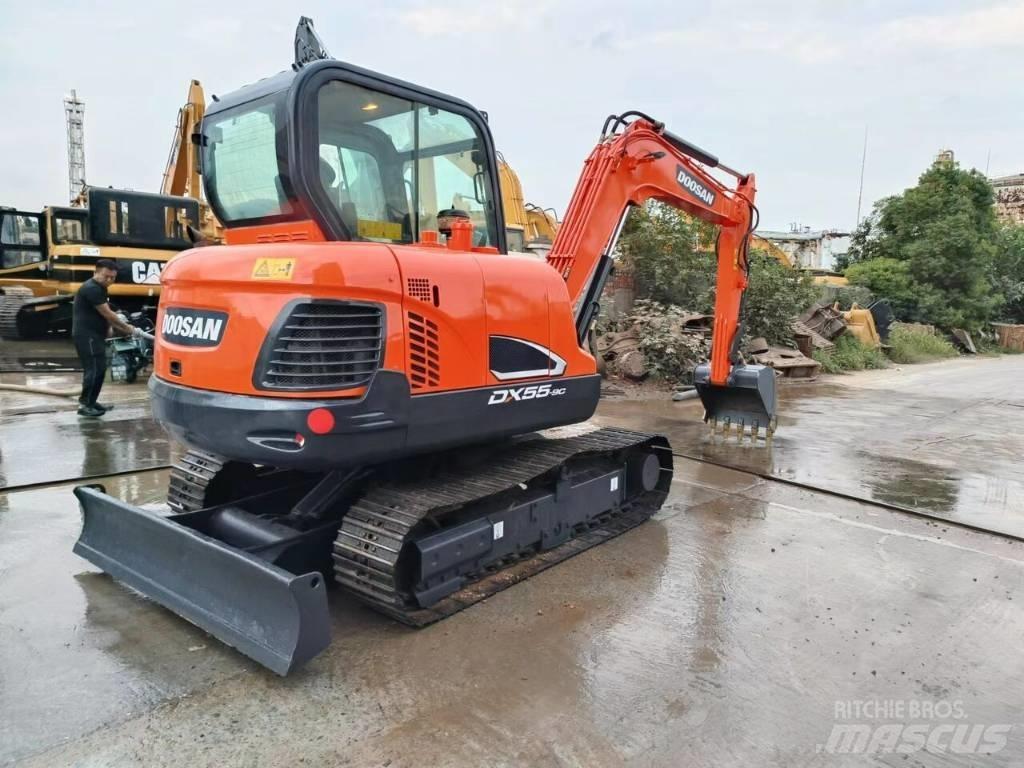 Doosan DX 55 Mini rýpadlá < 7t