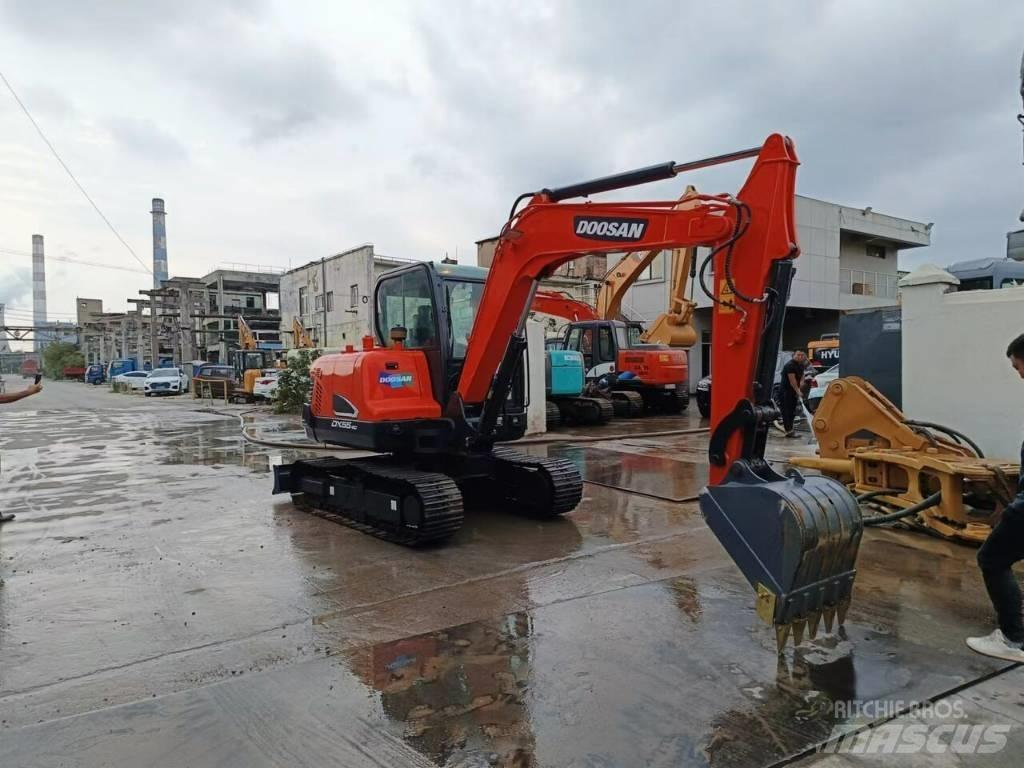 Doosan DX 55 Mini rýpadlá < 7t