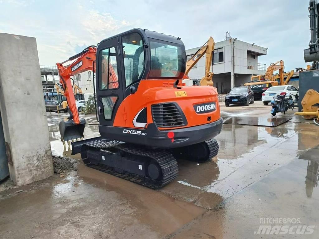 Doosan DX 55 Mini rýpadlá < 7t