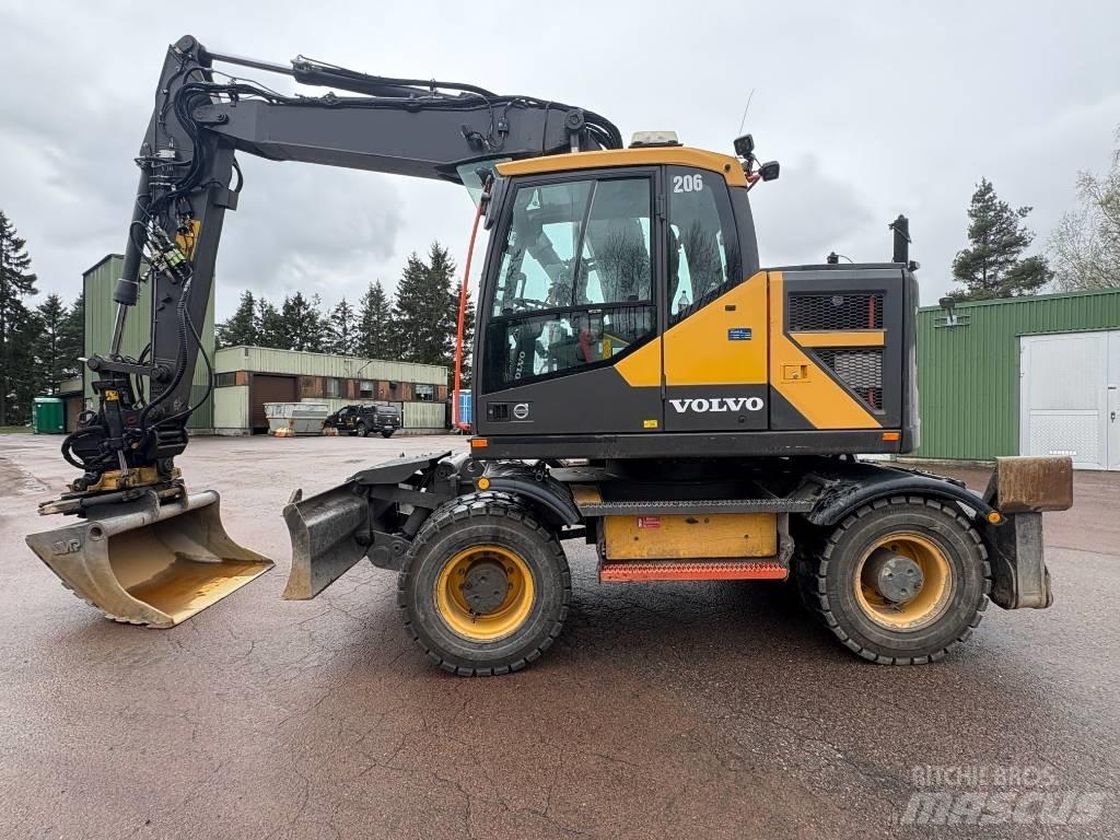 Volvo EWR 150 E Kolesové rýpadlá