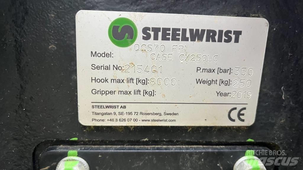 Steelwrist S70 Rýchlospojky