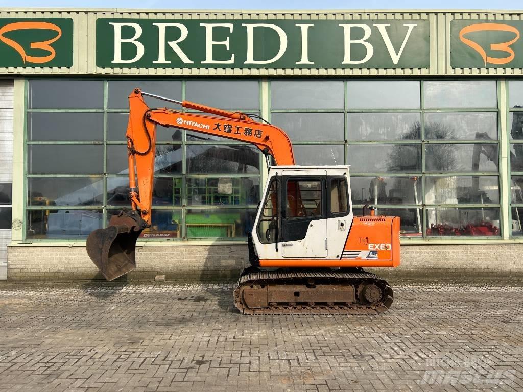 Hitachi EX 60 Pásové rýpadlá