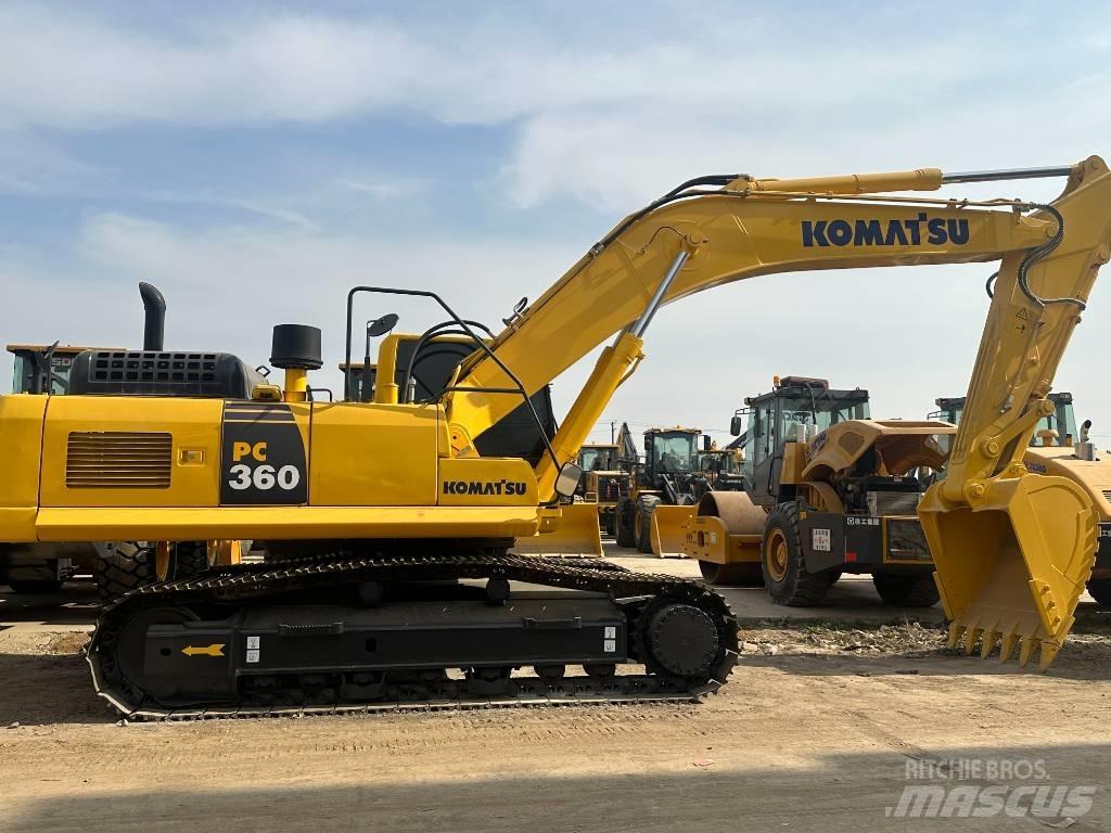 Komatsu PC 360 Pásové rýpadlá