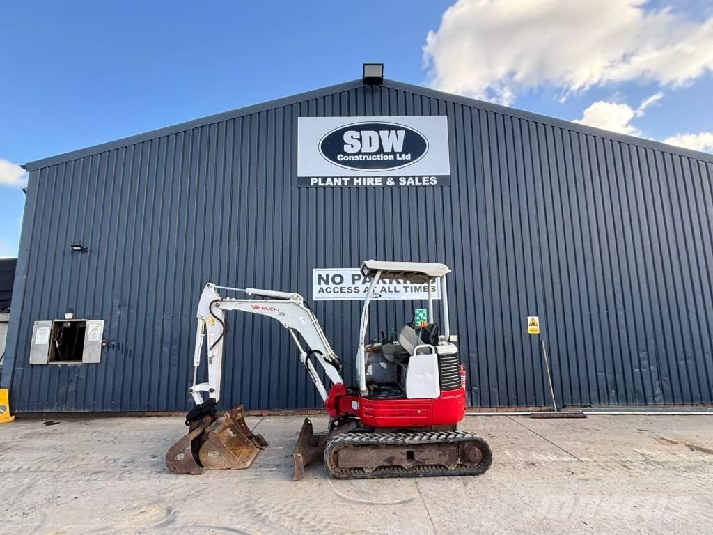 Takeuchi TB 23 R Mini rýpadlá < 7t
