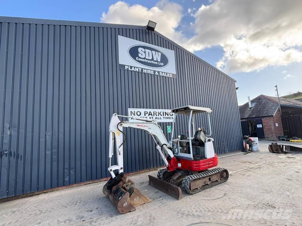 Takeuchi TB 23 R Mini rýpadlá < 7t